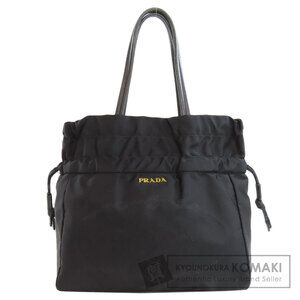 Prada logo tote bag nylon
